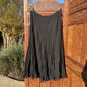 Bay Studio Black Lace Maxi Skirt